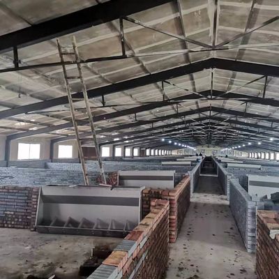 Мастерская стальной структуры Prefab большой пяди завода фермы легкая собирает ремонт