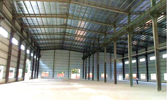 Пре проектированные здания склада стальной структуры с двойными пядями
