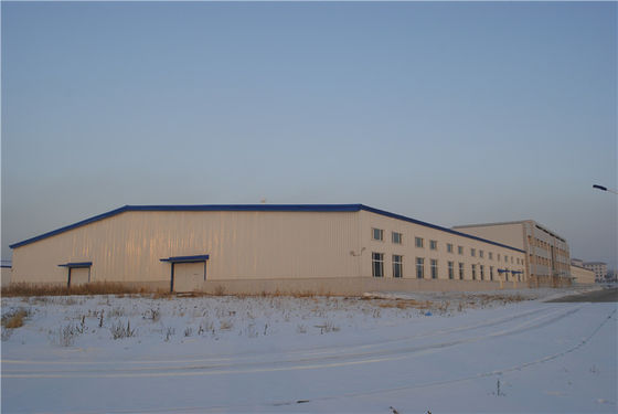 Гальванизированные полуфабрикат структурные стальные здания для завода по обработке еды