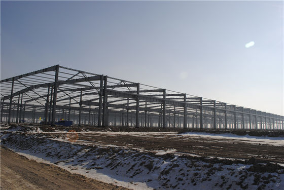 здание большого диапазона промышленного парка стальной структуры 200000m2 полуфабрикат
