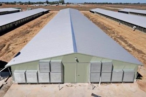 Промышленное здание из готовой стали, склад Q235B Q355B