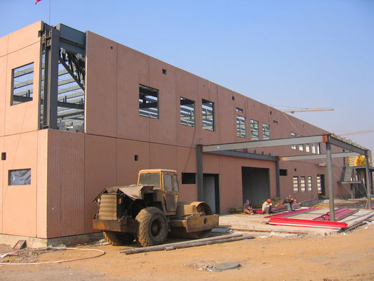 Пре проектированная конструкция зданий стальной структуры с новой панелью изоляции