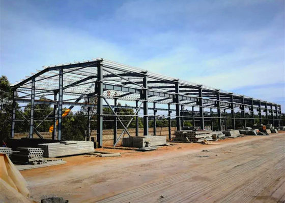 Поддержка конструкции склада светлого металла зданий ПЭБ стального аграрная
