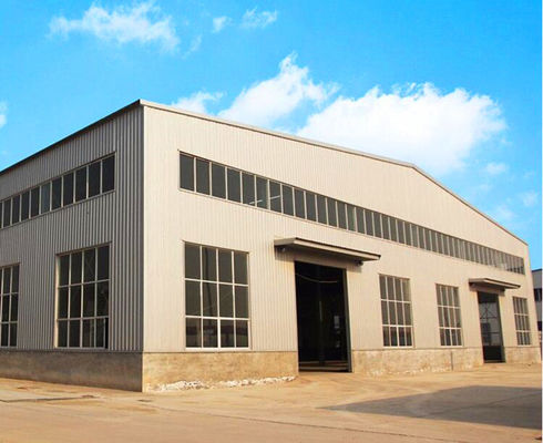 Здания склада фабрики рамки стальной структуры быстрой конструкции полуфабрикат