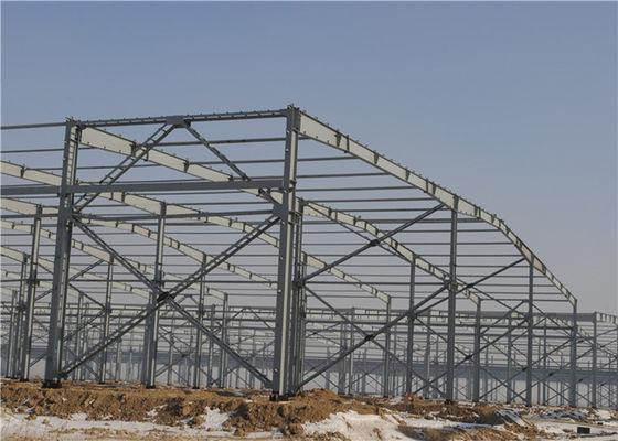 Строительная конструкция стальной структуры зданий индустрии современная PEB стальная