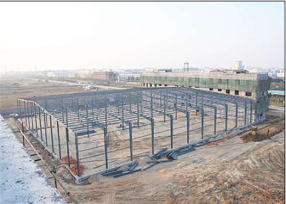 Полуфабрикат здание склада стальной структуры для сельскохозяйственного продукта