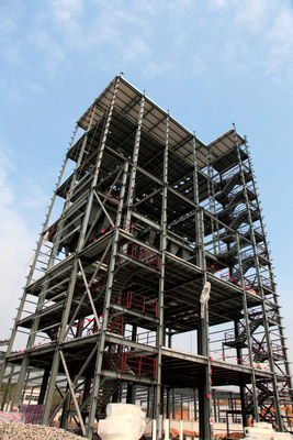 Многоэтажное стальное здание Изготовление стальных конструкций