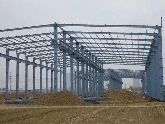 Легкая стальная рама Склад Металлическая конструкция Мастерская по предварительному оформлению