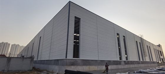 Здание структуры стали мастерской стальной структуры осмотра автомобиля полуфабрикат