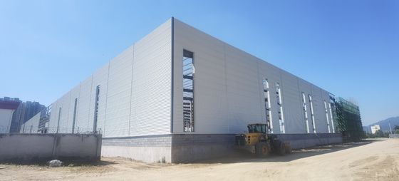 Низкозатратный префаб Китай Дешевая стеклянная стальная конструкция Фабрика Промышленная экономическая мастерская