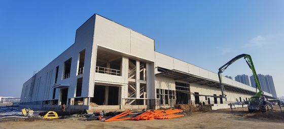 Большой склад из сборных стальных конструкций, марки стали Q235B Q355B
