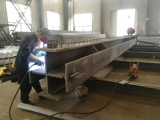 Высокопрочные сборные конструкции из стали H Beam Painted / Galvanized