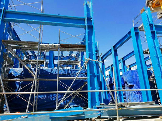 Завод по изготовлению стальных конструкций для многоэтажных стальных зданий