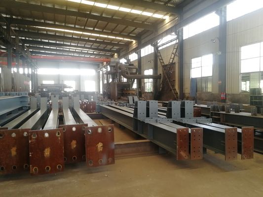 Префабрикованная стальная конструкция Стены Стены ASTM A36 Q235B Q355B