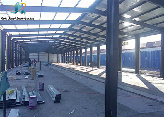 Большой протяженность Преfabricated Steel Structure Building Warehouse Workshop Construction Prefab Metal Industrial H Section Beam Строение складской мастерской Строительство
