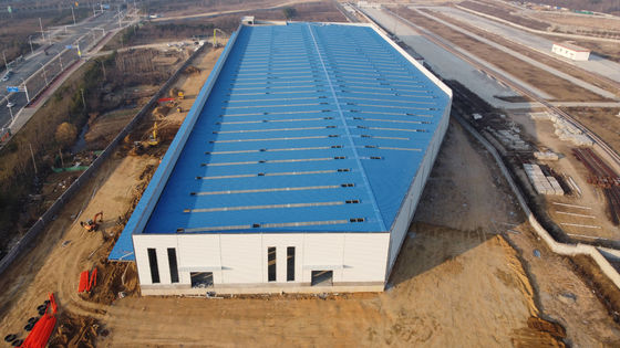 Q235B Структура из стали Строительство из стали с изоляционной панелью