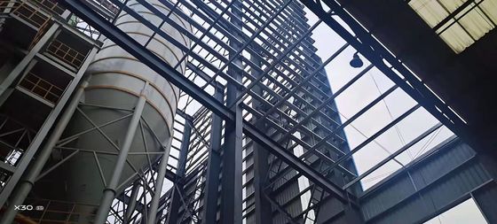 Недорогогого Prefab Готовый Prefabricated Steel Structure Изолированный Крейн Металлическая Конструкция Сэндвич панель Стенная мастерская