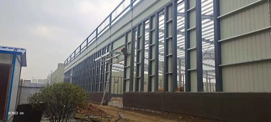 Недорогогого Prefab Готовый Prefabricated Steel Structure Изолированный Крейн Металлическая Конструкция Сэндвич панель Стенная мастерская