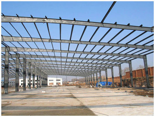 Большой протяженность предварительно изготовленный / Prefab H Beam Design Здание металл Q355/Q235 Фабрика складская мастерская Стальная конструкция