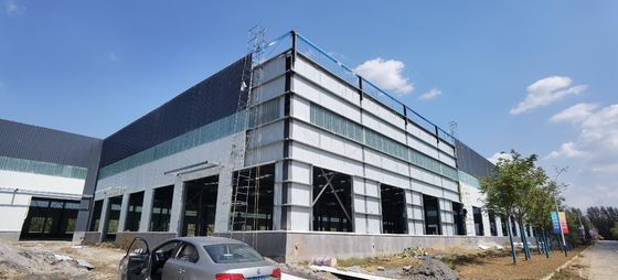 Строгая стальная конструкция с предварительной изготовлением