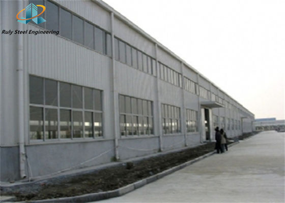 Структура стальной рамы 100*30 м Строения стальных складов