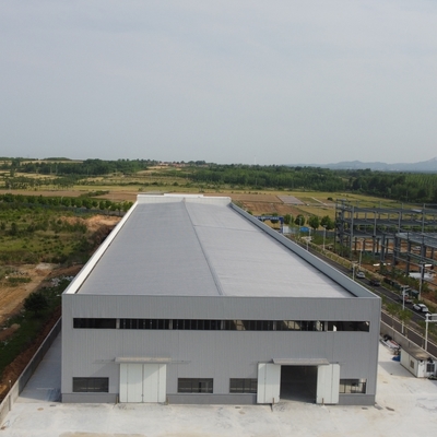 Сборное стальное здание мастерской Q235B Q355B ASTM A36, срок службы 50 лет