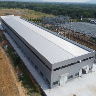 Сборный стальной каркас цеха портального типа Q235B Q355B