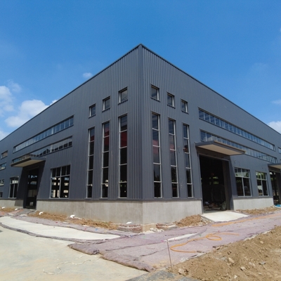 Префабрикованная стальная конструкция Хранилище Q235B Q355B ASTM A36 Материал