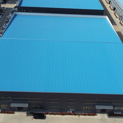 Q235B Q345B Заготовленная стальная конструкция Хранилище 20-300 м