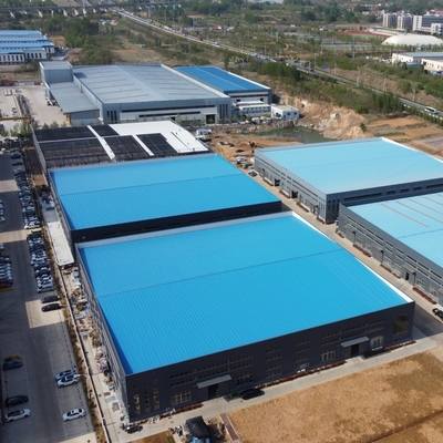 Q235B Q345B Заготовленная стальная конструкция Хранилище 20-300 м