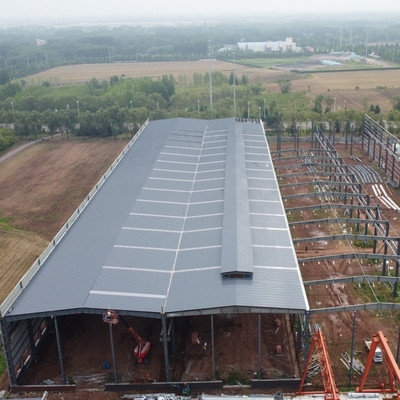 Хранилище из стальной конструкции с крышным краном Q235B Q355B