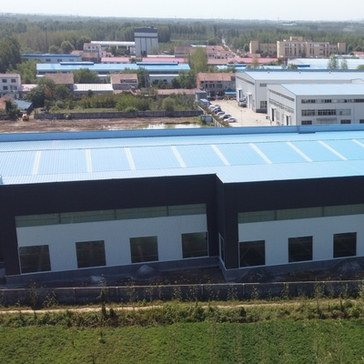 Q235B Q355B Стальная конструкция Хранилищное здание с H-секционными балки
