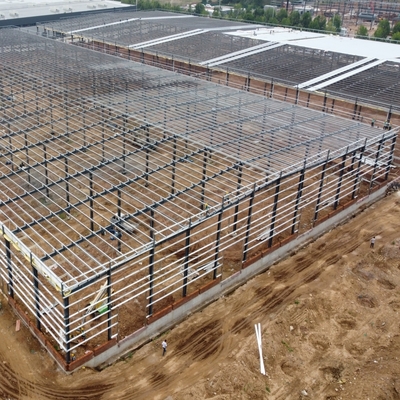 Сборное стальное здание Q235B Q355B ASTM A36 сертифицировано