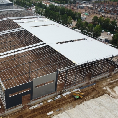 Строение из стальной конструкции с Q235B и Q355B