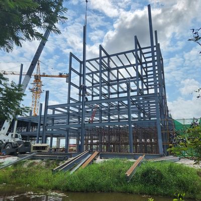 Современный дизайн сборных стальных конструкций для гостиниц, многоэтажные стальные здания, поставка