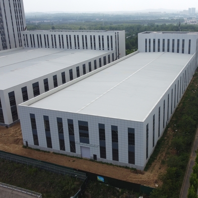 Сборный стальной каркасный цех с мостовым краном Q235B Q355B
