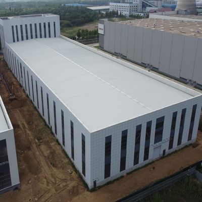 Строительство стальных конструкций Q235B Q355B с окрашенной поверхностью
