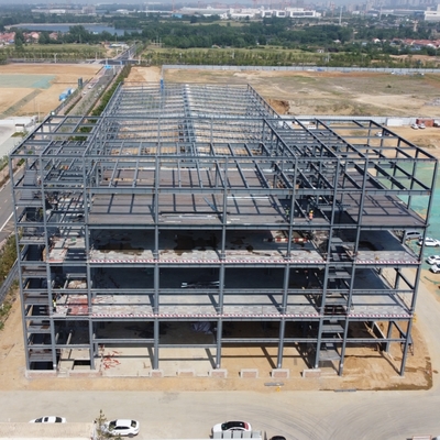 Многоэтажная стальная конструкция для парковки Q235B Q355B