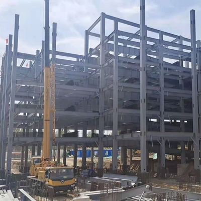 Многоэтажная стальная конструкция для парковки Q235B Q355B