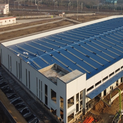Q235 Q355 Строение из готовой стали Склад с H-секционными балки