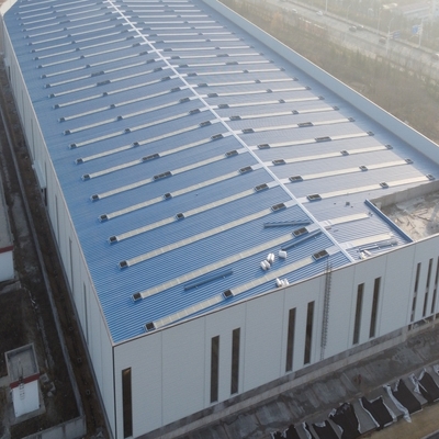 Заготовленные стальные конструкции Хранилище Q235B Q355B ASTM A36