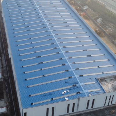Заготовленные стальные конструкции Хранилище Q235B Q355B ASTM A36