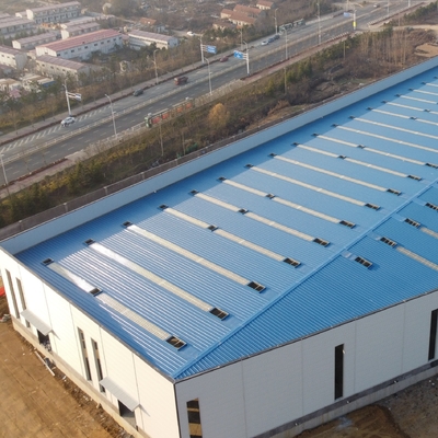 Сборный стальной каркасный цех с мостовым краном Q235B Q355B