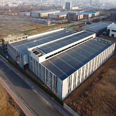 Anti-Rust High-Strength Easy-Assemble Prefab Large Steel Structure Warehouse for Logistics
