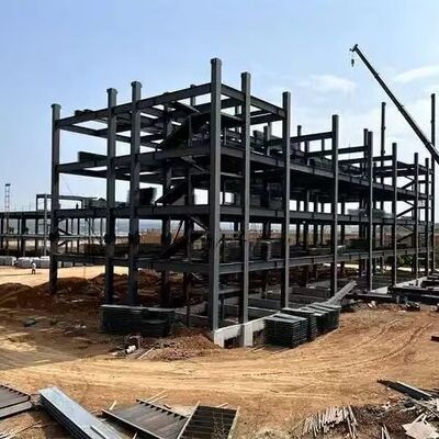 Покрашенное сборное стальное здание гостиницы для курортных проектов