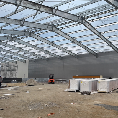 Custom Prefabricated Steel Structure Warehouse Building for Industrial Storage