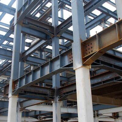 Q355B High Strength Steel Structure Hotel