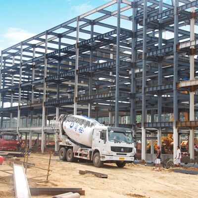 Q355B High Strength Steel Structure Hotel