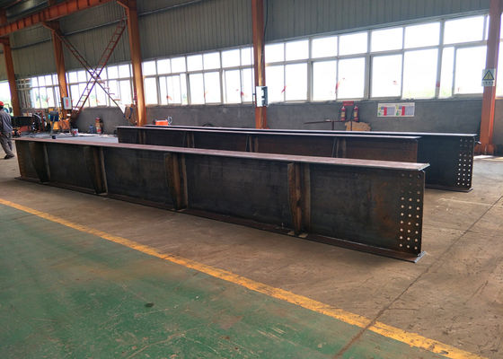 Сварные стальные балки двутавровые для конструкций Q235B Q355B ASTM A36